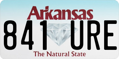 AR license plate 841URE