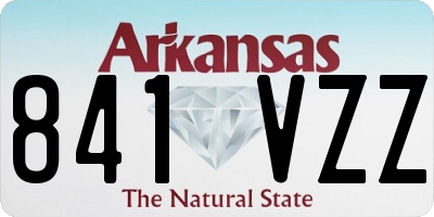 AR license plate 841VZZ