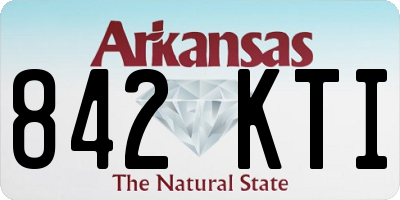 AR license plate 842KTI