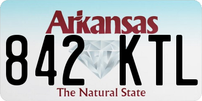 AR license plate 842KTL