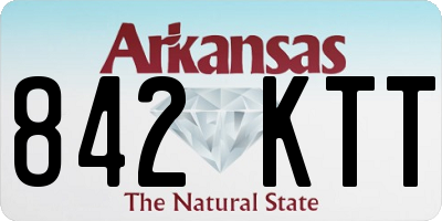 AR license plate 842KTT