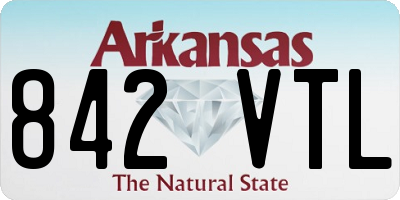 AR license plate 842VTL