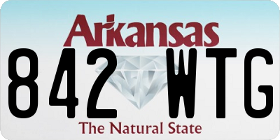 AR license plate 842WTG