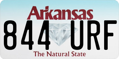 AR license plate 844URF