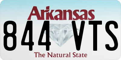 AR license plate 844VTS