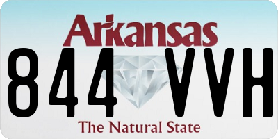 AR license plate 844VVH