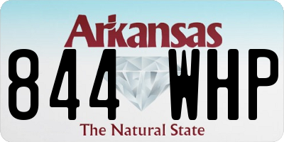 AR license plate 844WHP