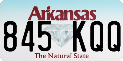 AR license plate 845KQQ