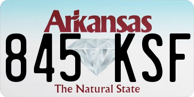 AR license plate 845KSF