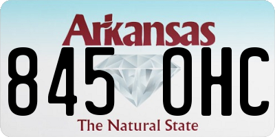AR license plate 845OHC