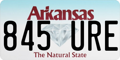AR license plate 845URE