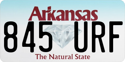AR license plate 845URF