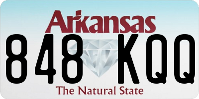 AR license plate 848KQQ