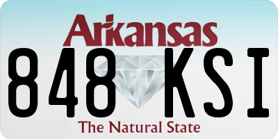 AR license plate 848KSI