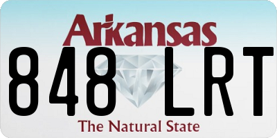 AR license plate 848LRT
