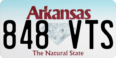 AR license plate 848VTS