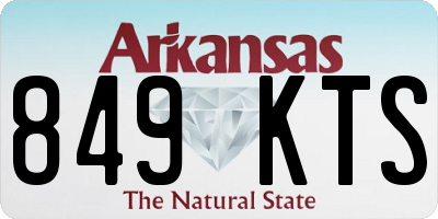 AR license plate 849KTS