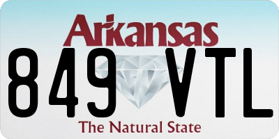 AR license plate 849VTL