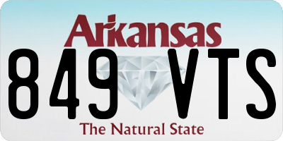 AR license plate 849VTS