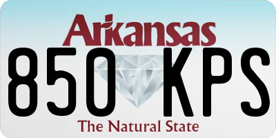 AR license plate 850KPS