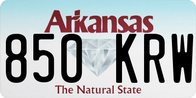 AR license plate 850KRW