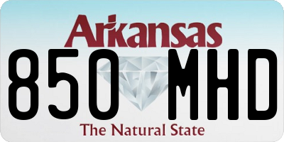 AR license plate 850MHD