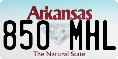 AR license plate 850MHL