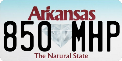 AR license plate 850MHP