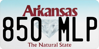 AR license plate 850MLP