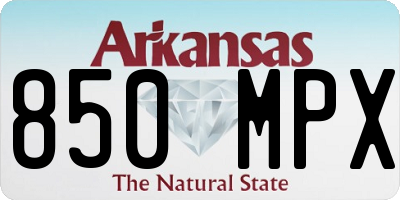 AR license plate 850MPX