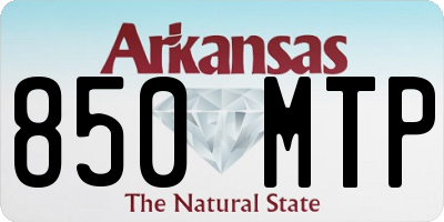 AR license plate 850MTP