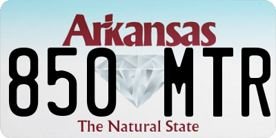 AR license plate 850MTR