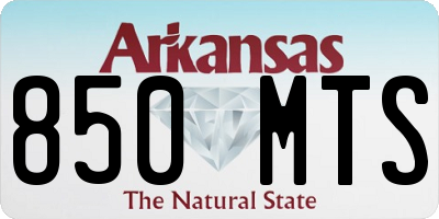 AR license plate 850MTS