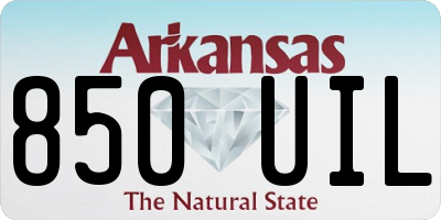 AR license plate 850UIL