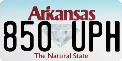 AR license plate 850UPH
