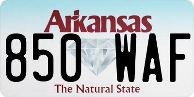 AR license plate 850WAF
