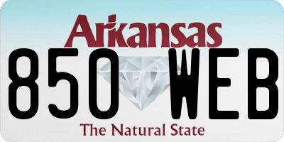 AR license plate 850WEB
