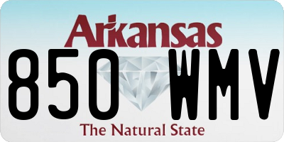 AR license plate 850WMV