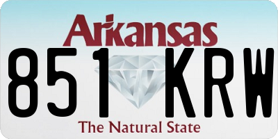 AR license plate 851KRW