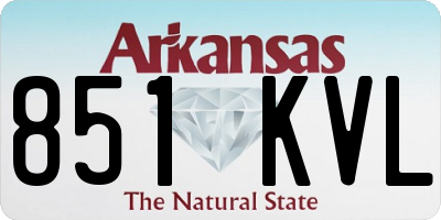 AR license plate 851KVL