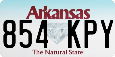 AR license plate 854KPY