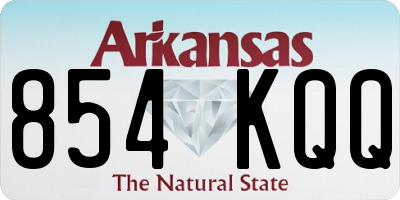 AR license plate 854KQQ