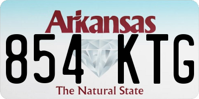 AR license plate 854KTG