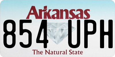 AR license plate 854UPH