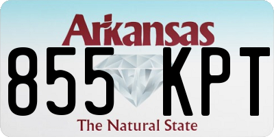 AR license plate 855KPT