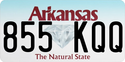 AR license plate 855KQQ