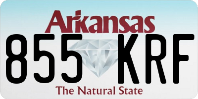 AR license plate 855KRF