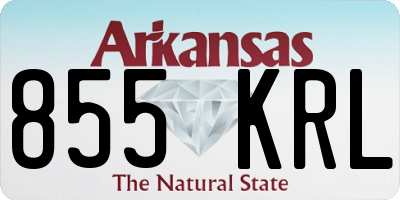 AR license plate 855KRL