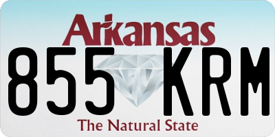AR license plate 855KRM