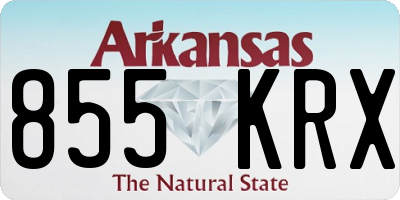 AR license plate 855KRX